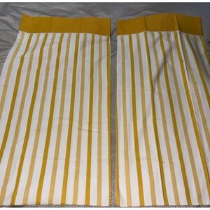 2 Cannon Royal Family Monticello Gold King Size 42" x 46"‎ Stripes Pillowcases
